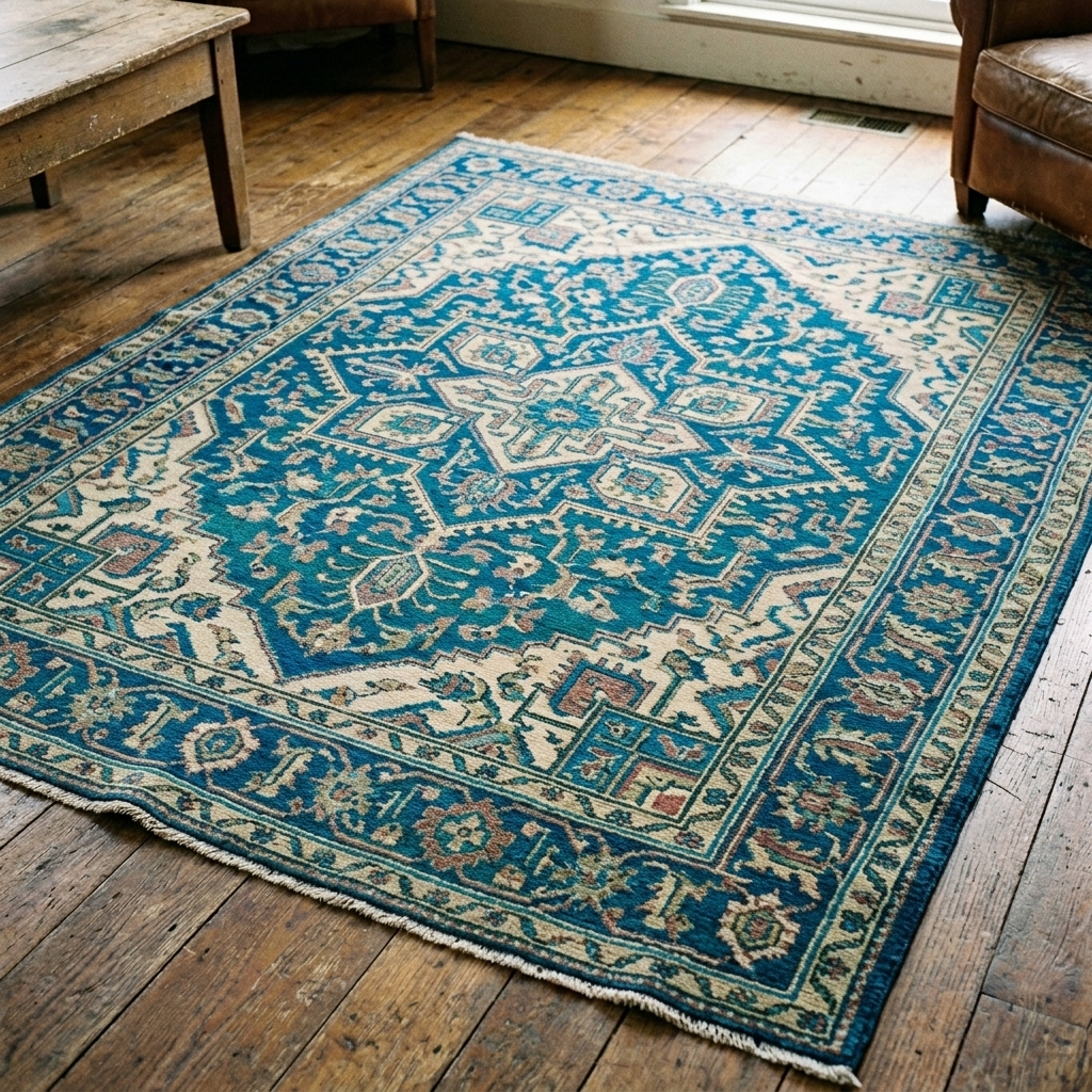 After Rug Steam Cleaning